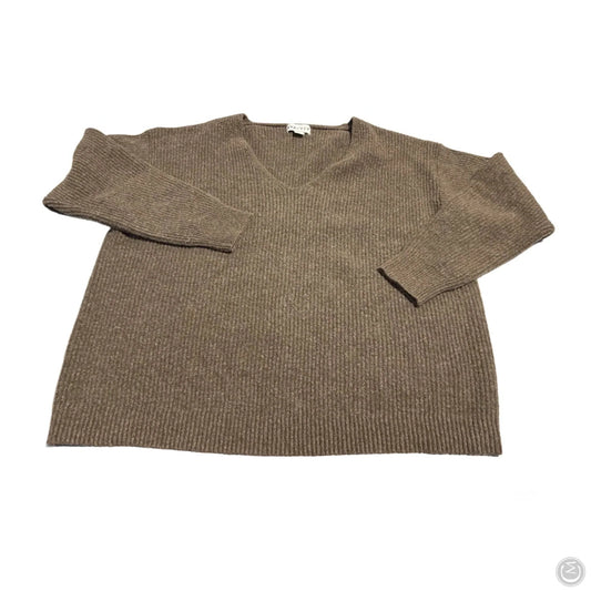 Sweater By Ava & Viv In Brown, Size: Xxl