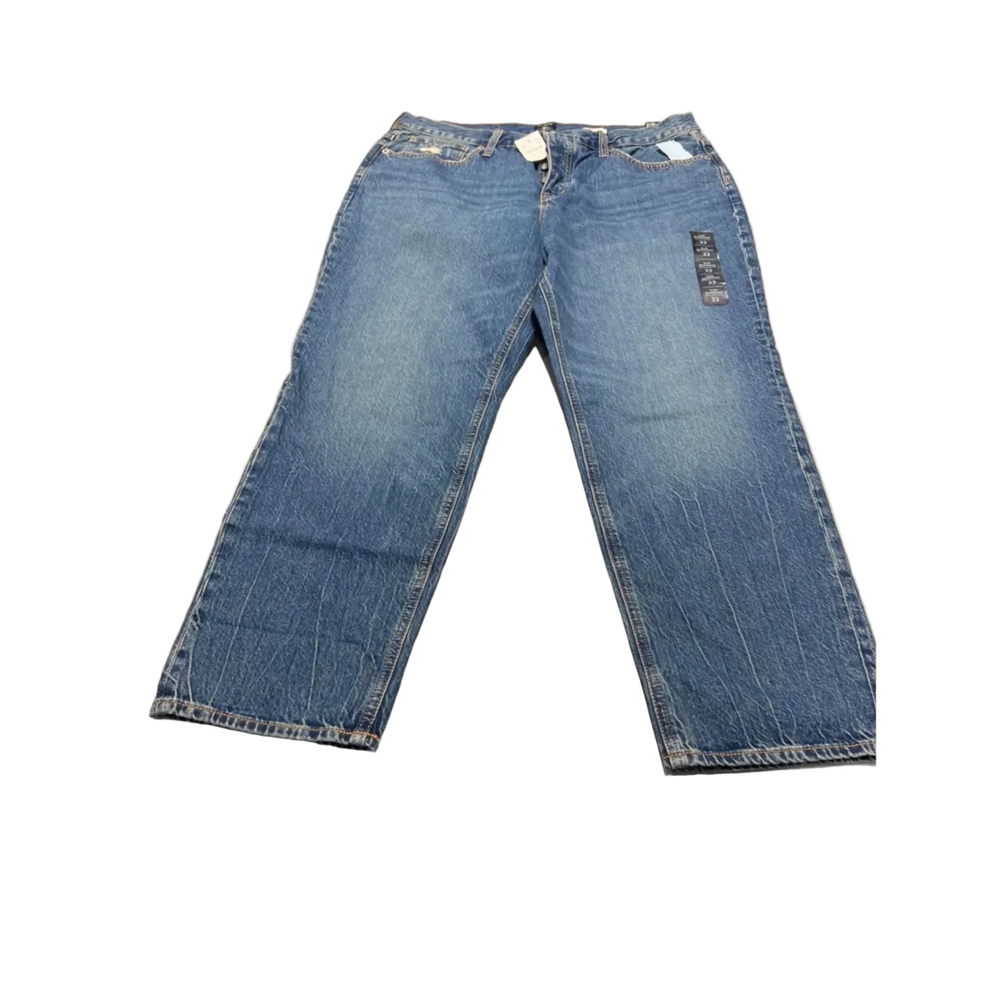 Jeans Straight By J. Crew In Blue Denim, Size: 16