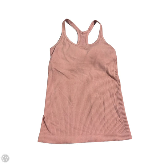 Athletic Tank Top By Lululemon In Pink, Size: S