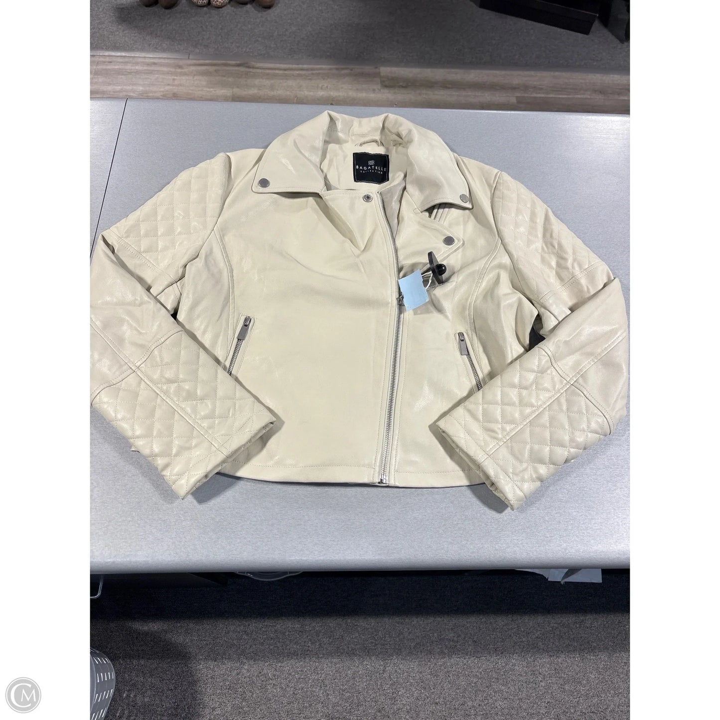 Jacket Leather By Bagatelle In Tan, Size: Xl