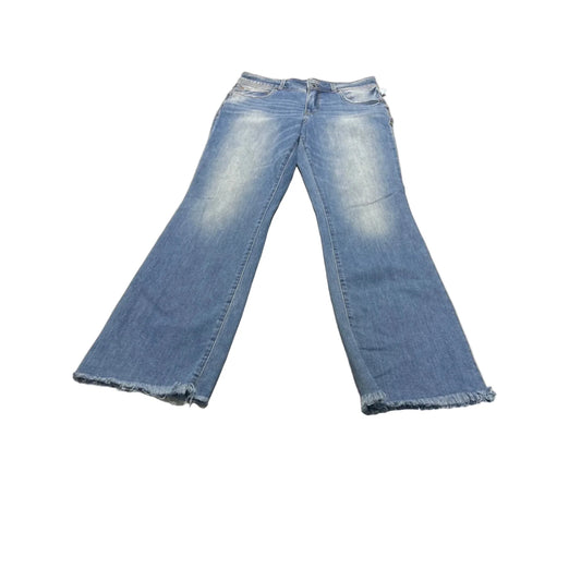 Jeans Straight By Cmb In Blue Denim, Size: 14