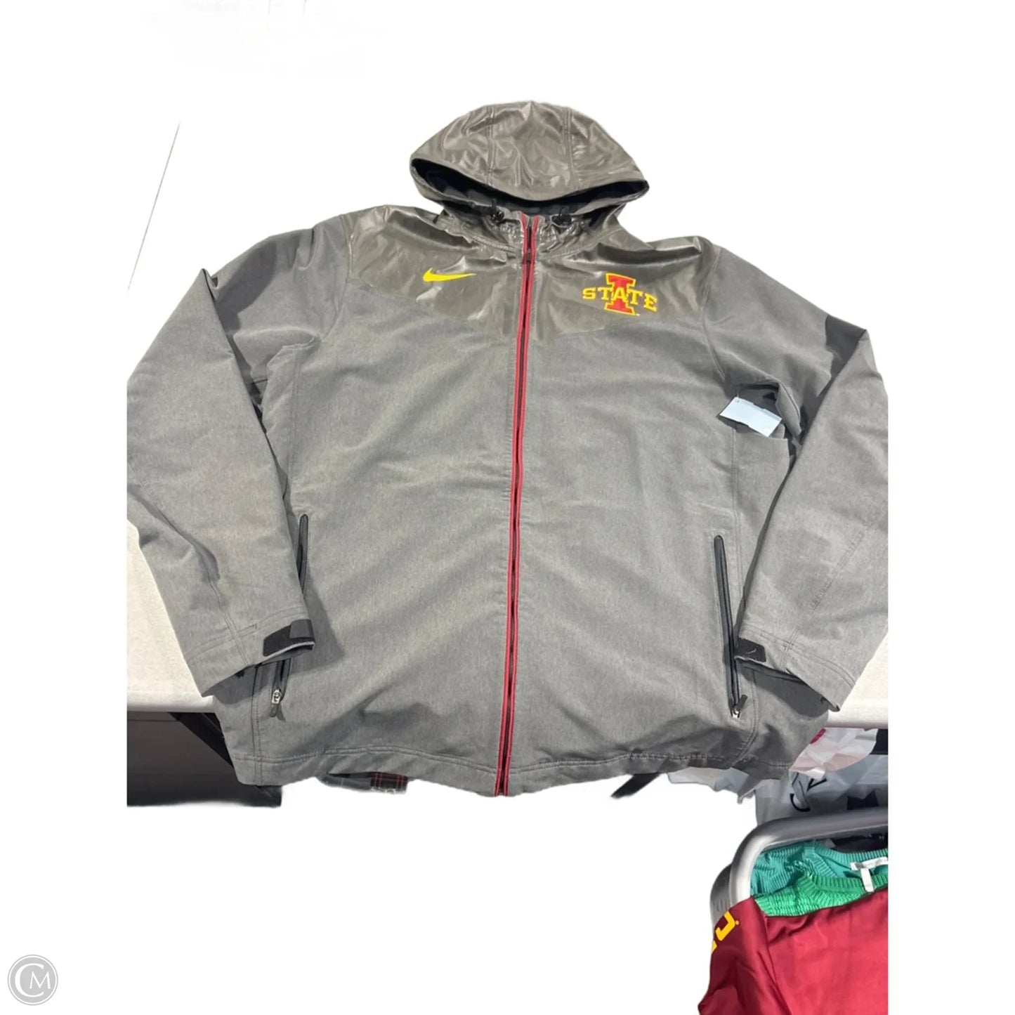 Jacket Other By Nike In Grey, Size: M