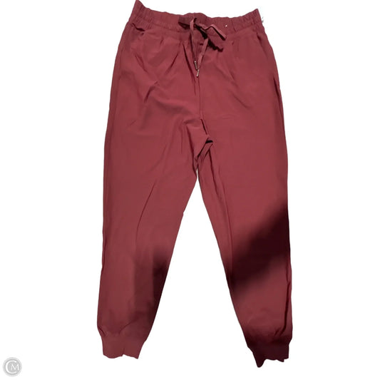 Athletic Pants By Old Navy In Red, Size: S
