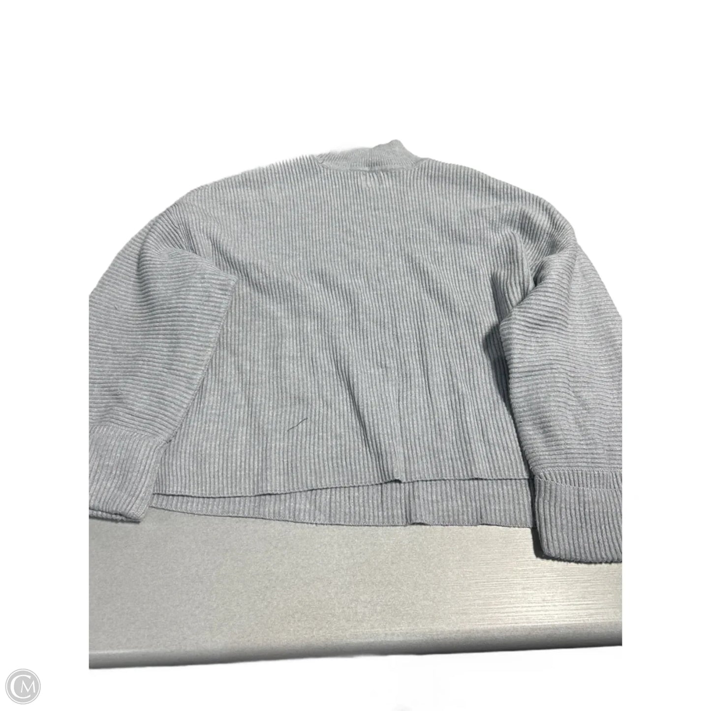 Sweater By Worthington In Grey, Size: L