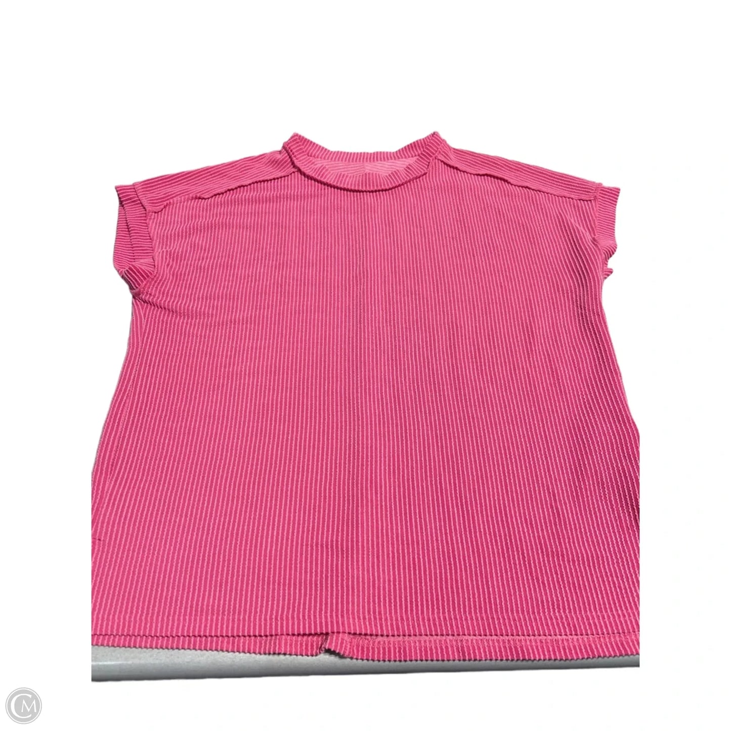 Top Sleeveless By Cmb In Pink, Size: Xl