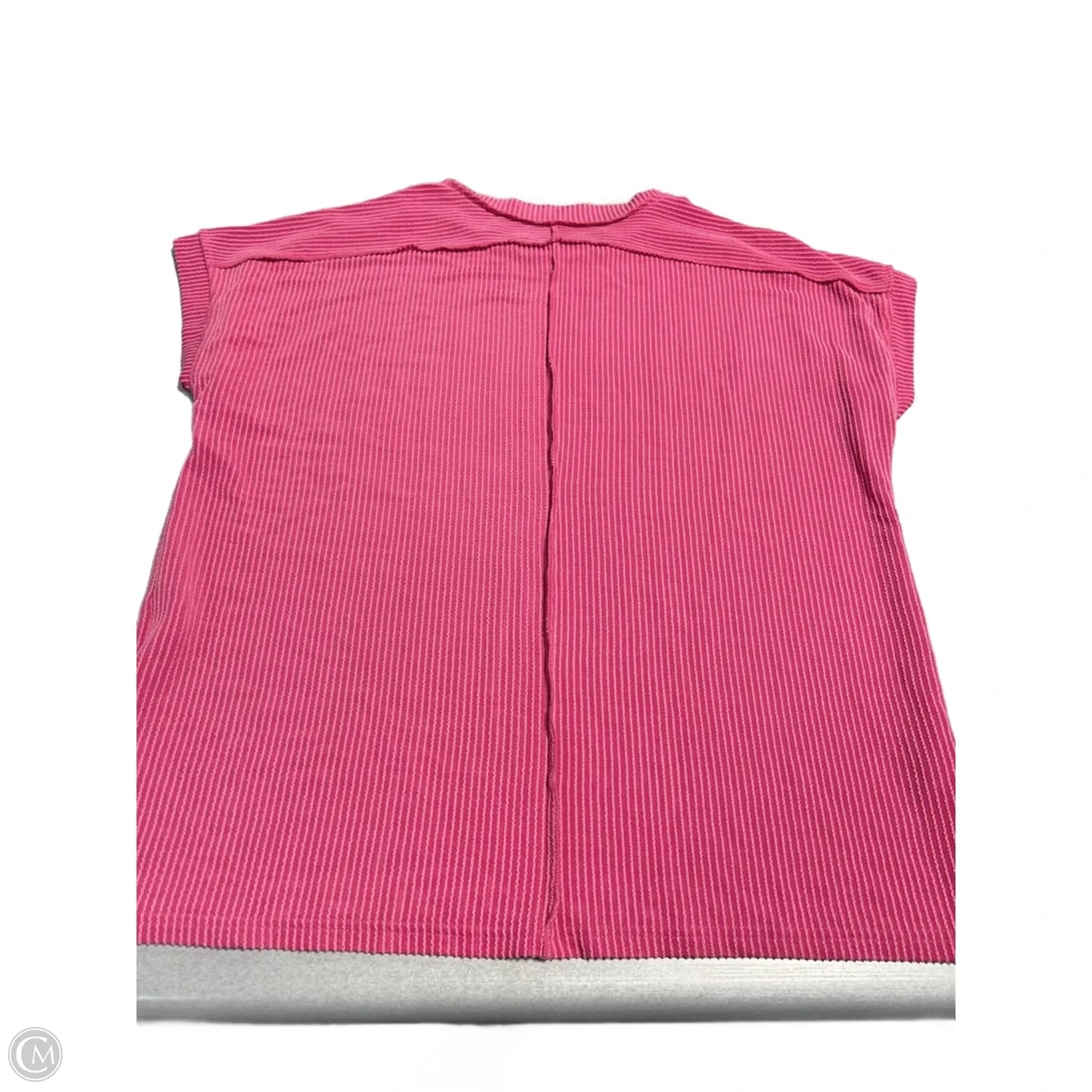 Top Sleeveless By Cmb In Pink, Size: Xl