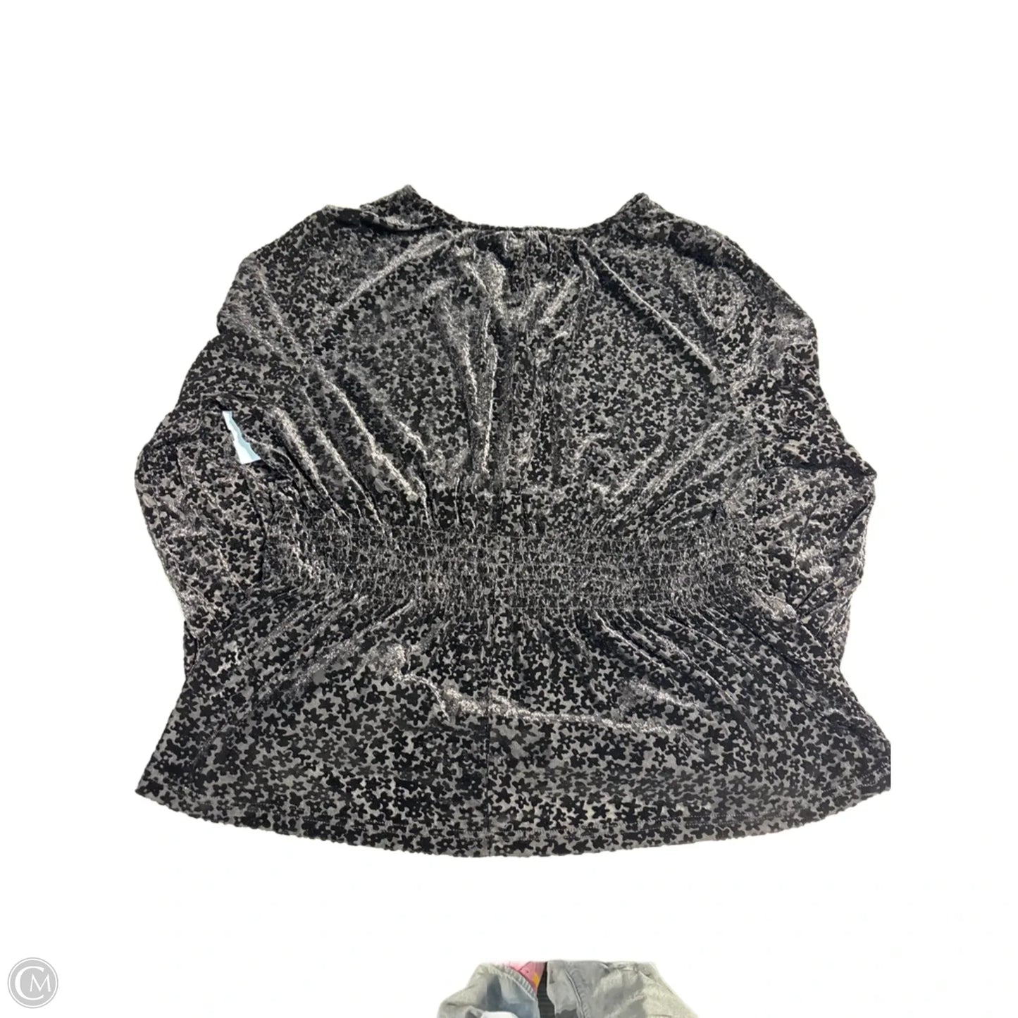 Top Long Sleeve By Gap In Black, Size: Xl