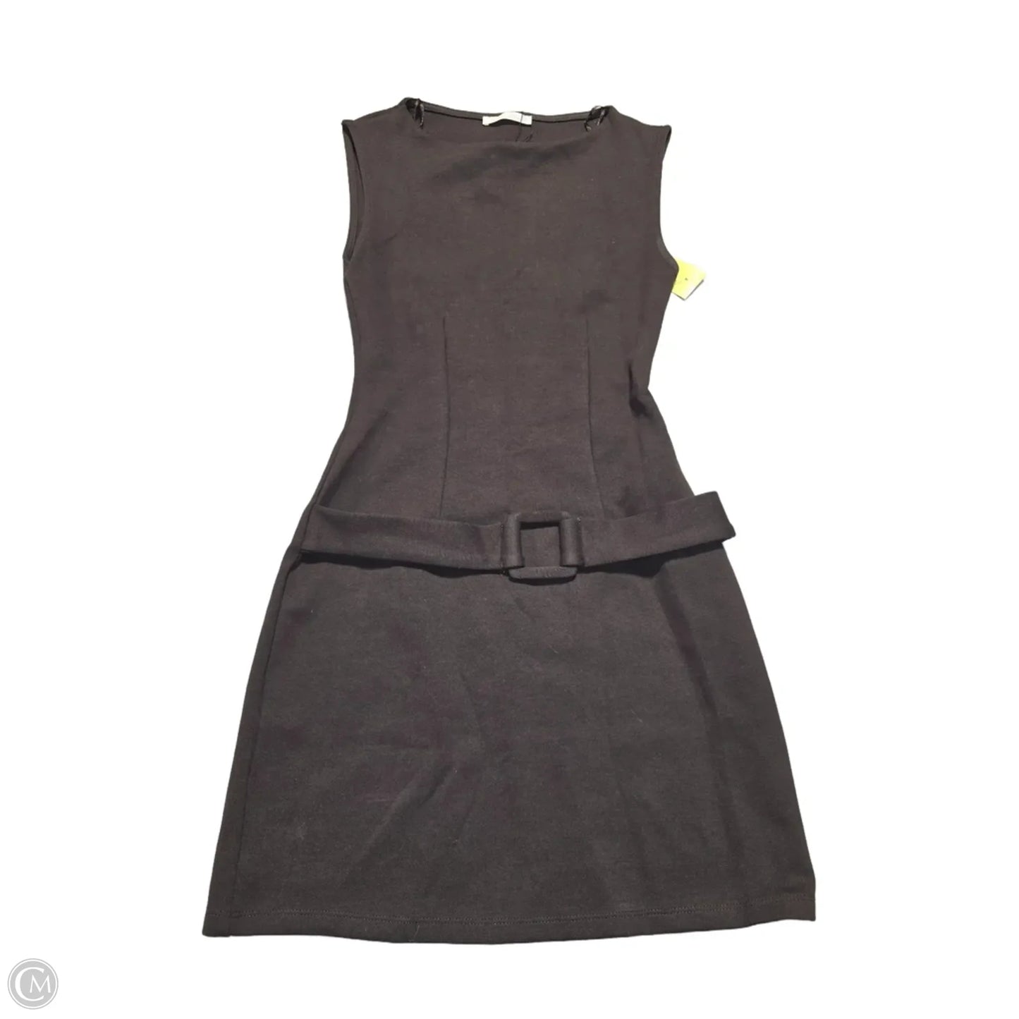 Dress Casual Midi By Zara In Brown, Size: 6