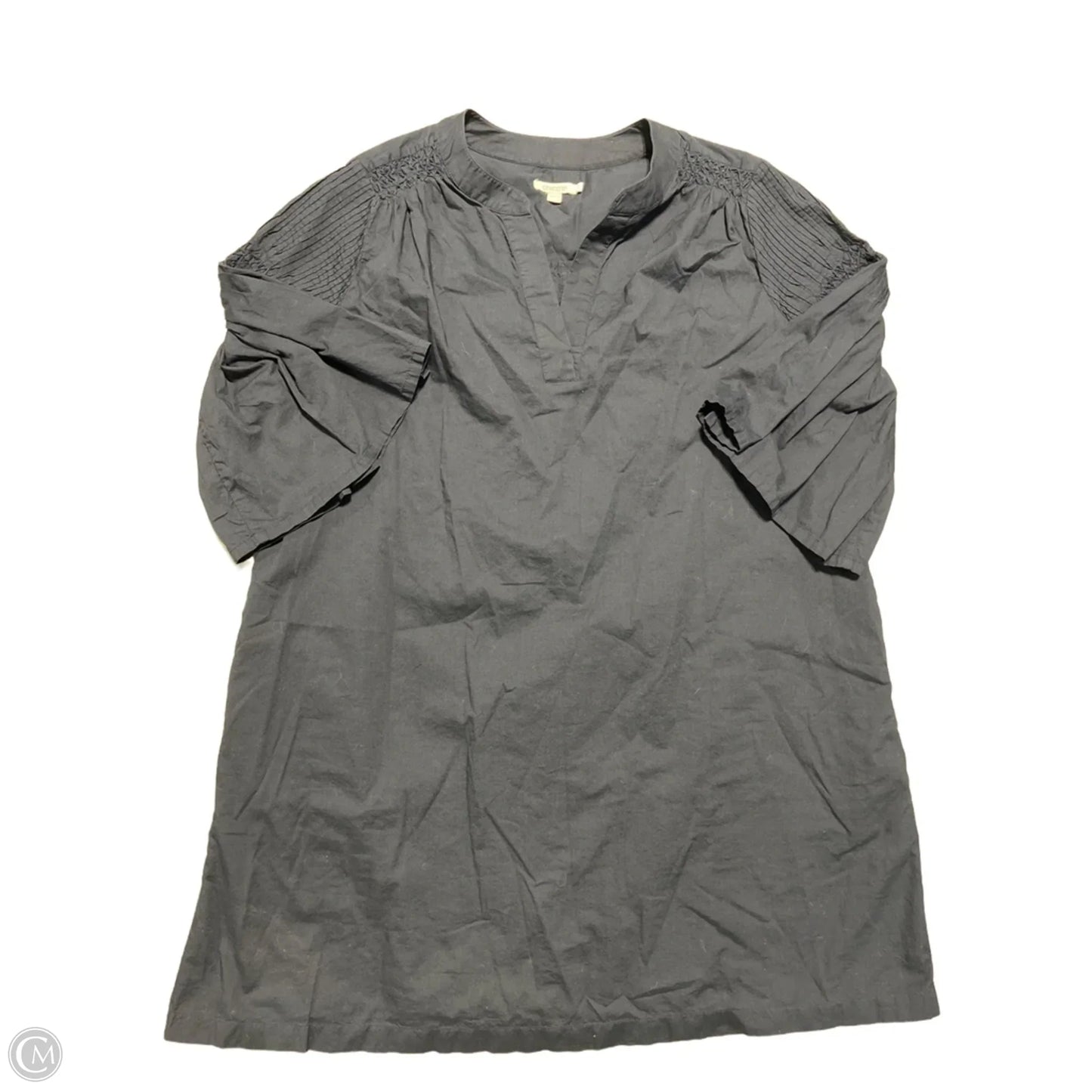 Dress Casual Midi By Chicos In Navy, Size: Xl