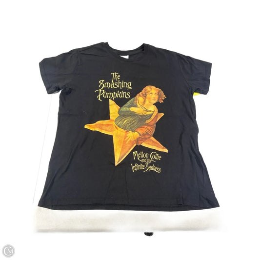 Top Short Sleeve By Cmb In Black, Size: M