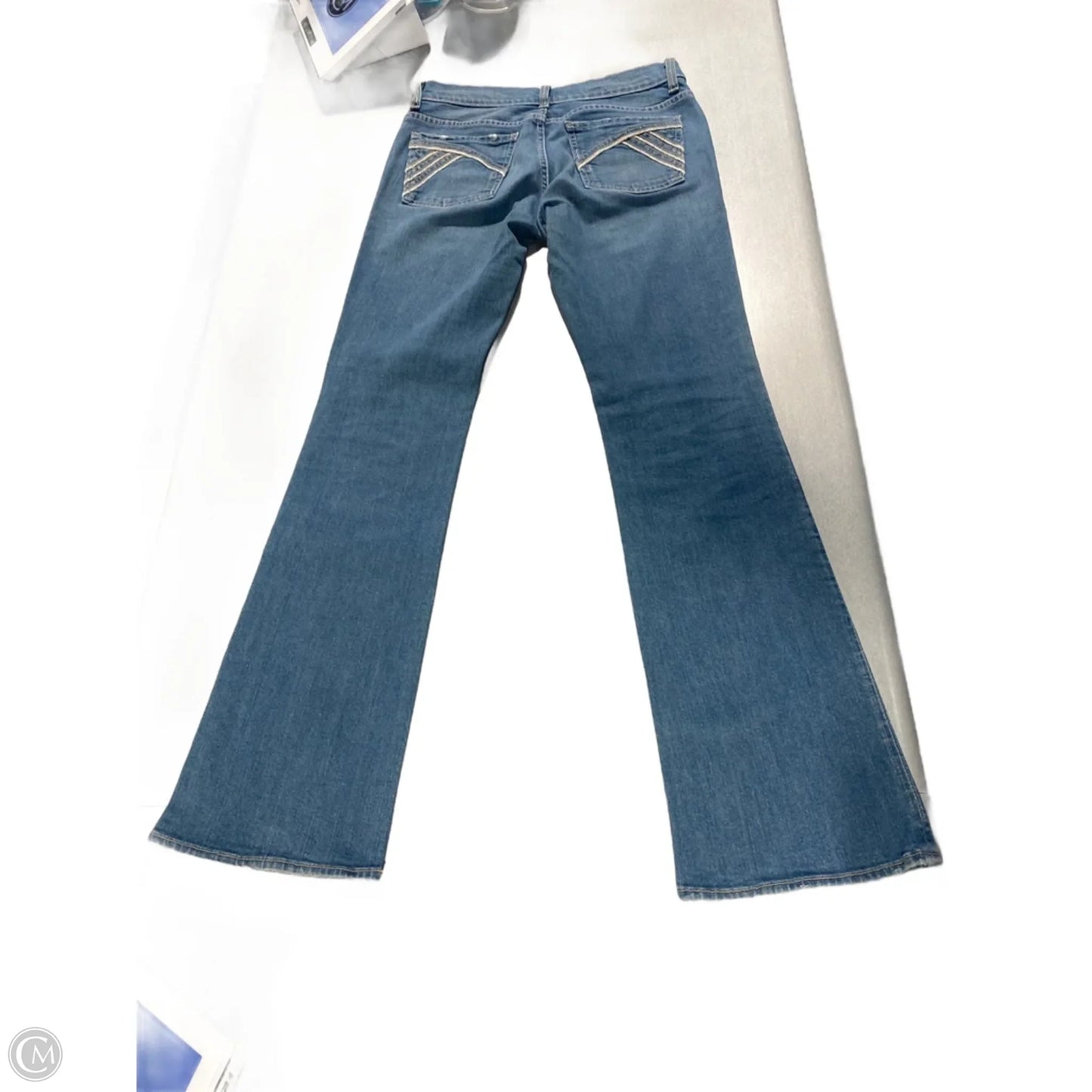 Jeans Flared By Arden B In Blue Denim, Size: 6