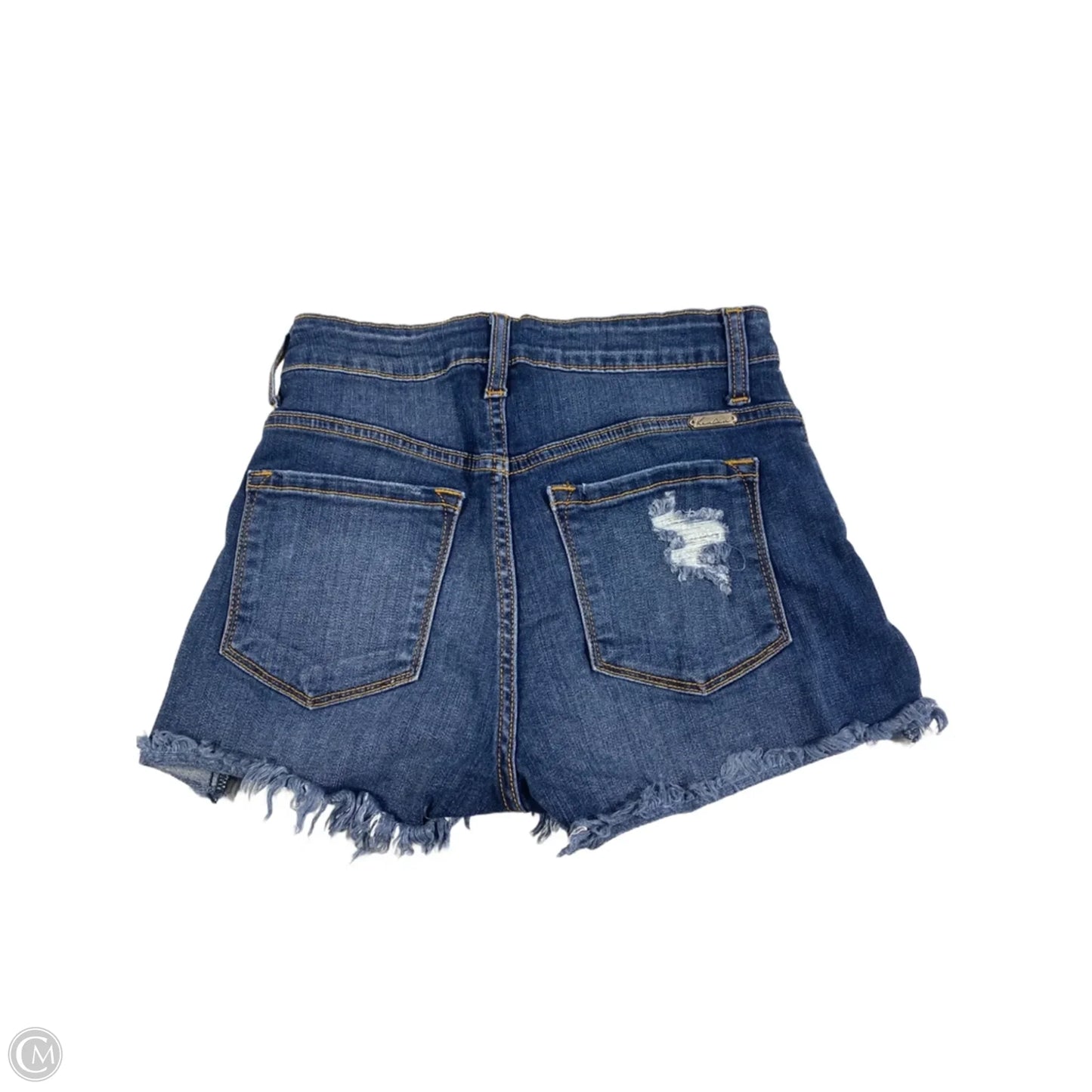 Shorts By Kancan In Blue Denim, Size: S