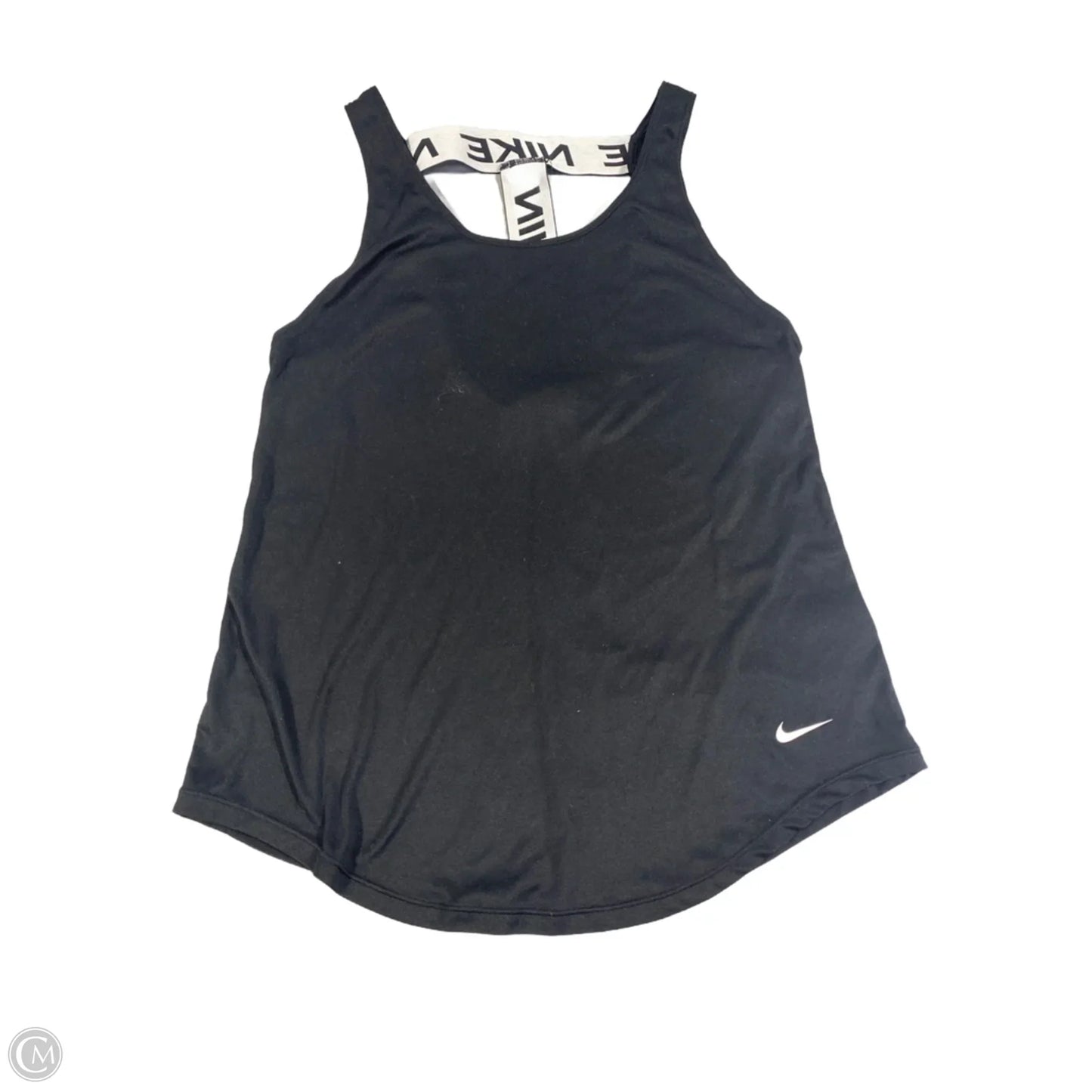 Athletic Tank Top By Nike In Black, Size: S