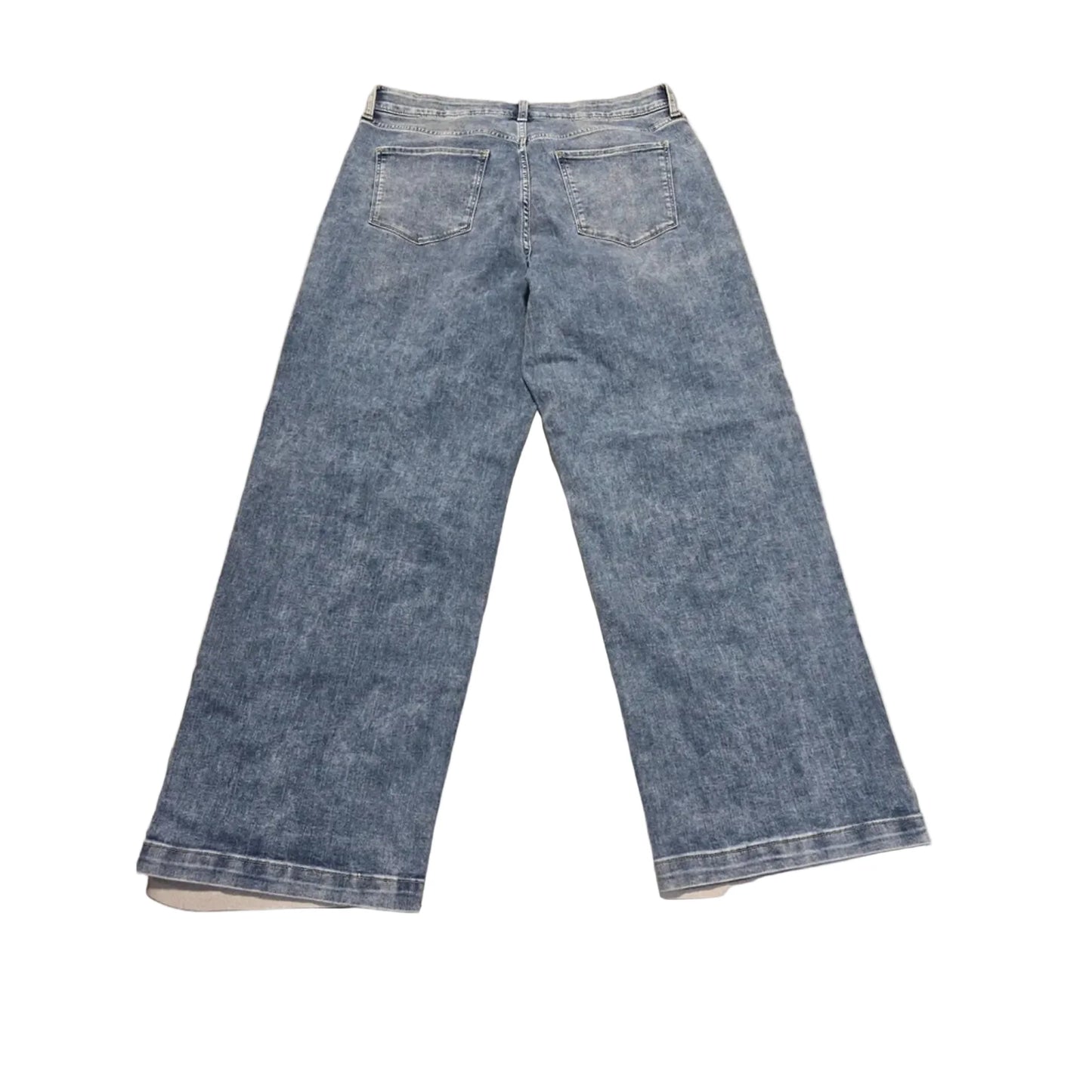 Jeans Wide Leg By Cmb In Blue Denim, Size: 16