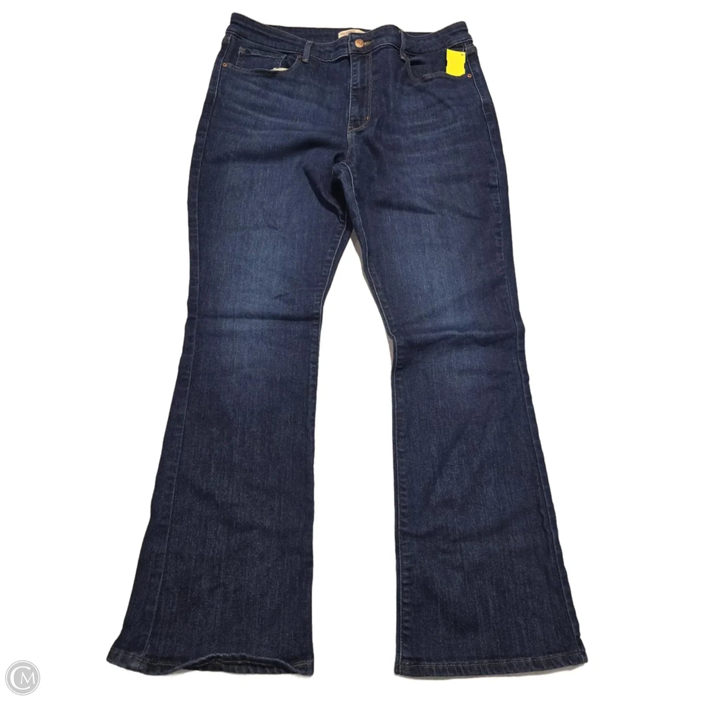 Jeans Boot Cut By Levis In Blue Denim, Size: 12