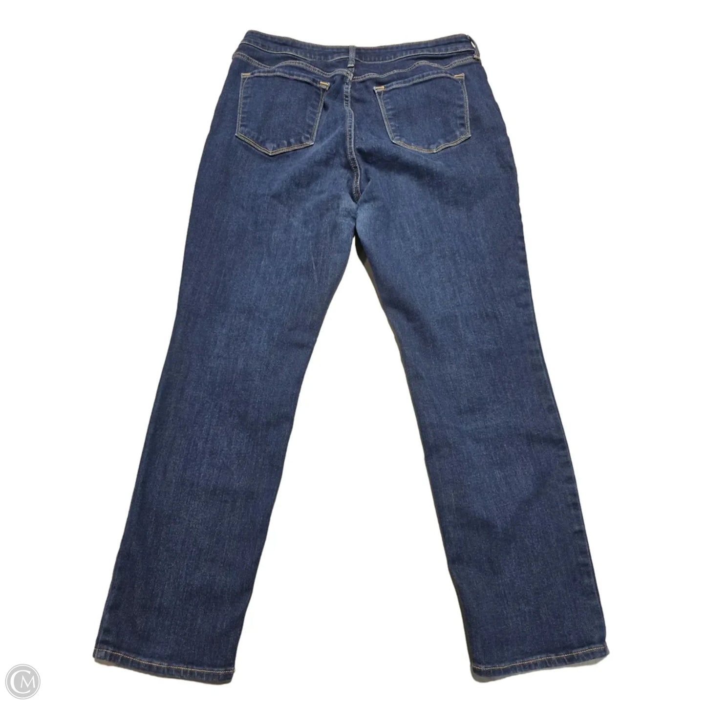 Jeans Straight By Old Navy In Blue Denim, Size: 14