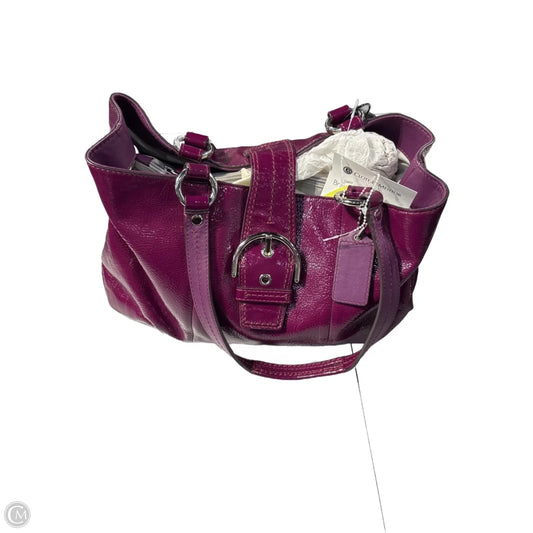Handbag Designer By Coach, Size: Large