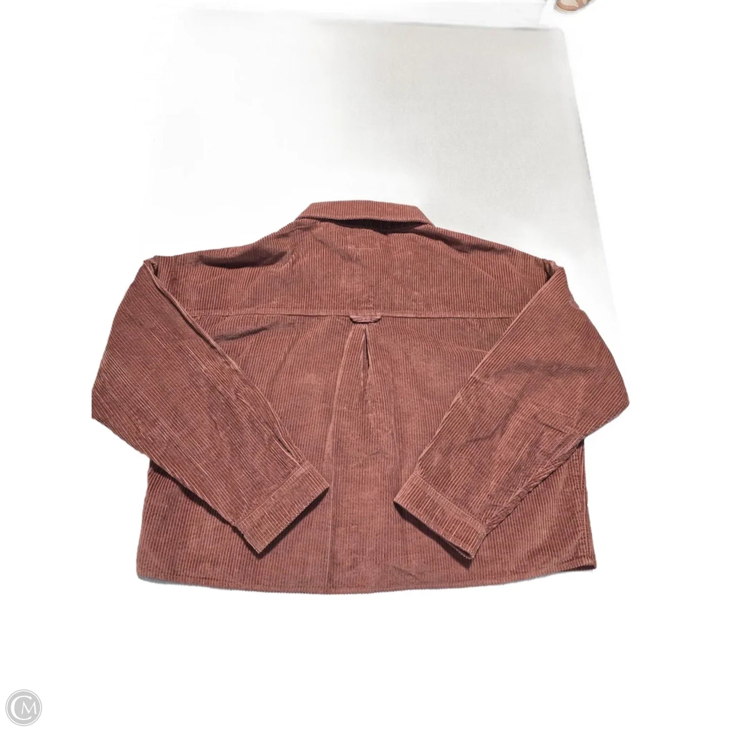 Top Long Sleeve By American Eagle In Bronze, Size: M