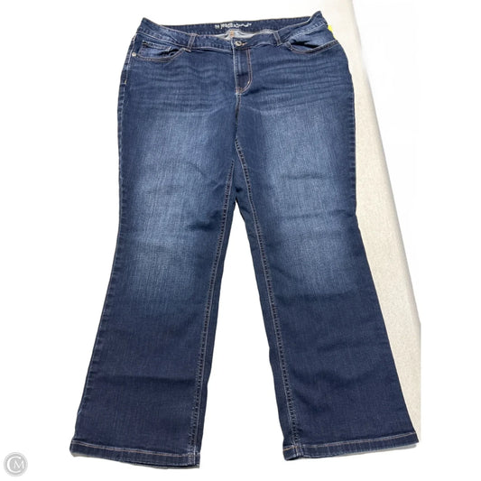 Jeans Skinny By Maurices In Blue Denim, Size: 20