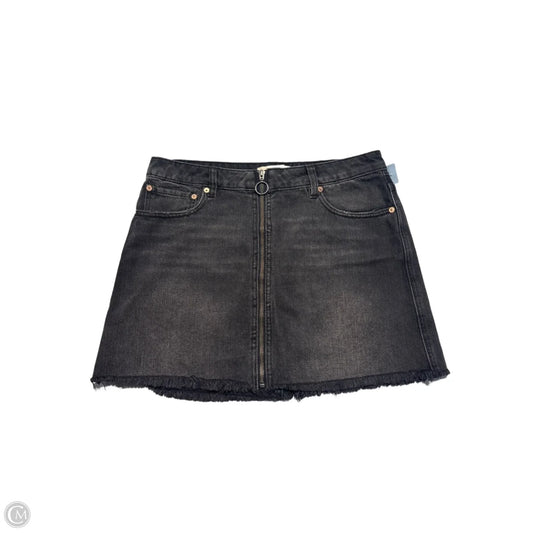 Skirt Mini & Short By We The Free In Black Denim, Size: 10