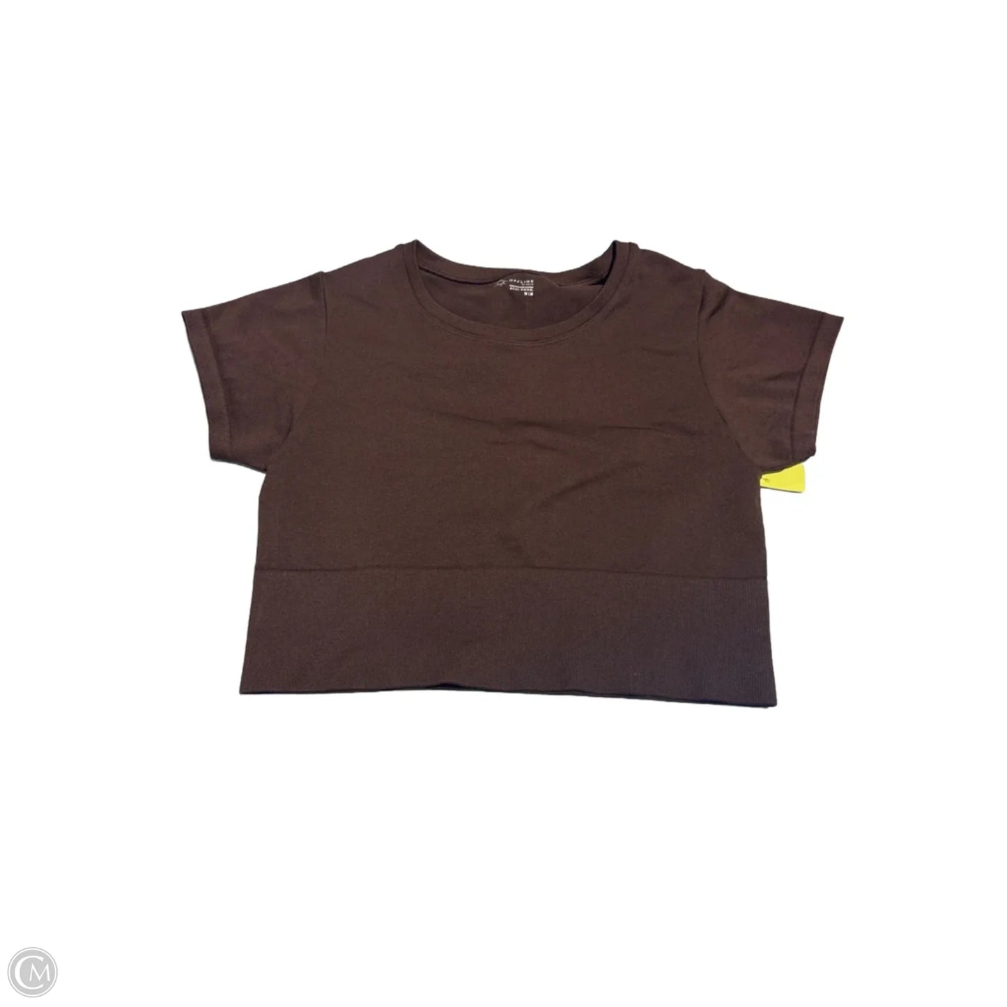 Athletic Top Short Sleeve By Offline By Aerie In Brown, Size: M