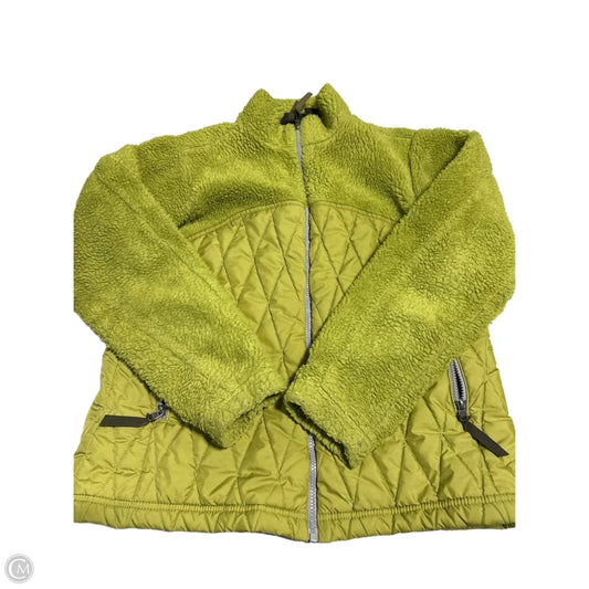 Jacket Fleece By Patagonia In Green, Size: M