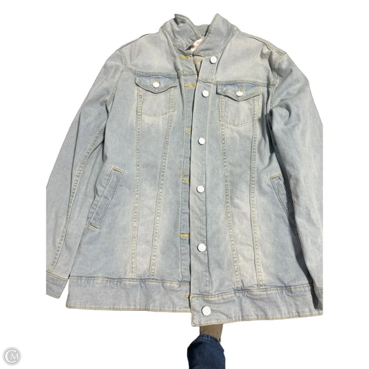 Jacket Denim By Lularoe In Blue, Size: Xl