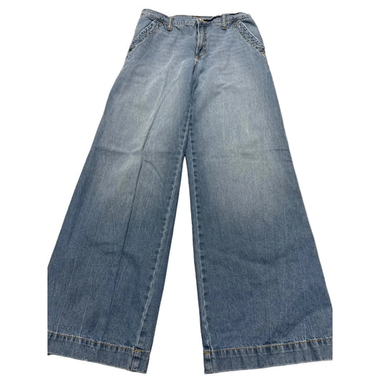 Jeans Wide Leg By Scoop In Blue, Size: 2