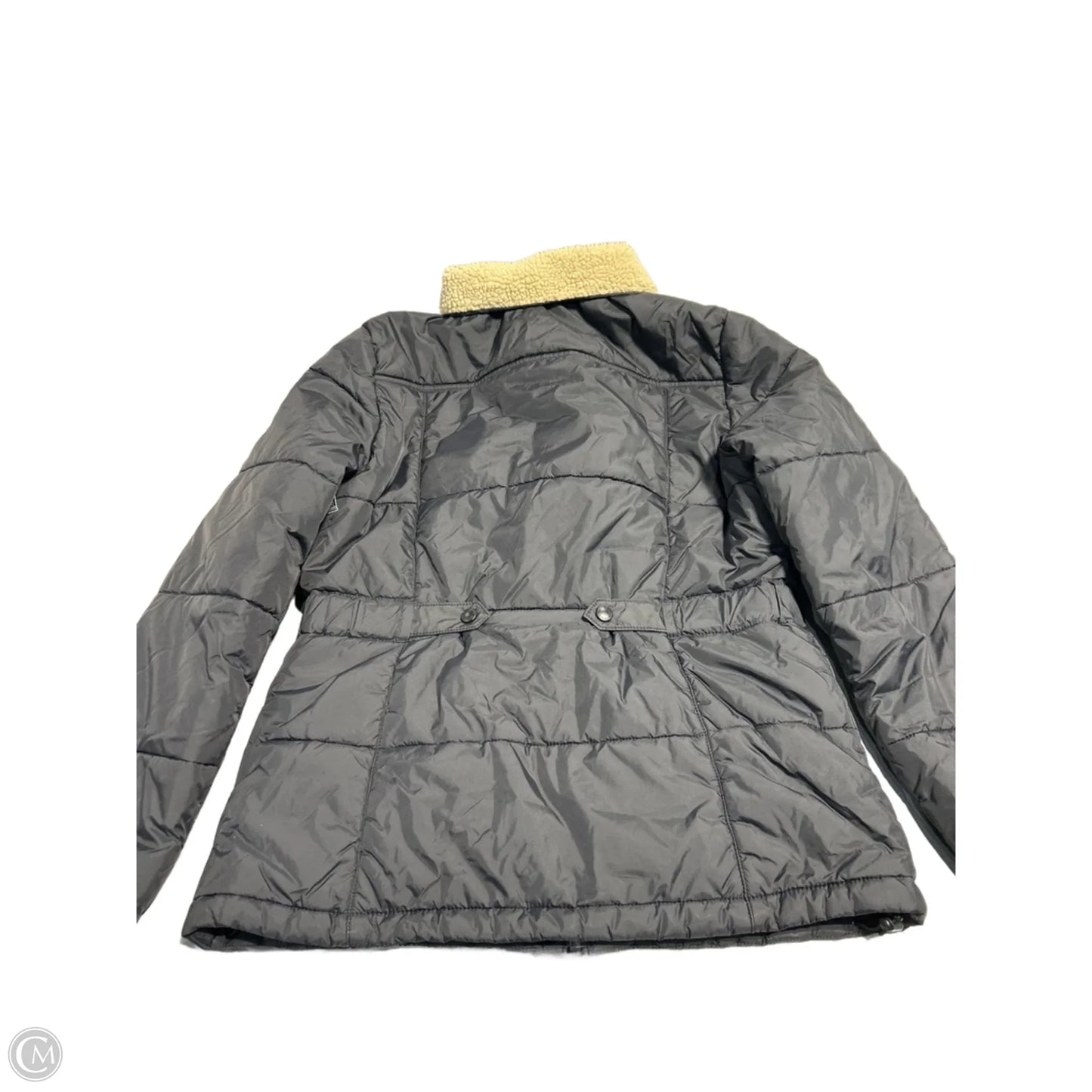 Coat Puffer & Quilted By Lands End In Black, Size: S