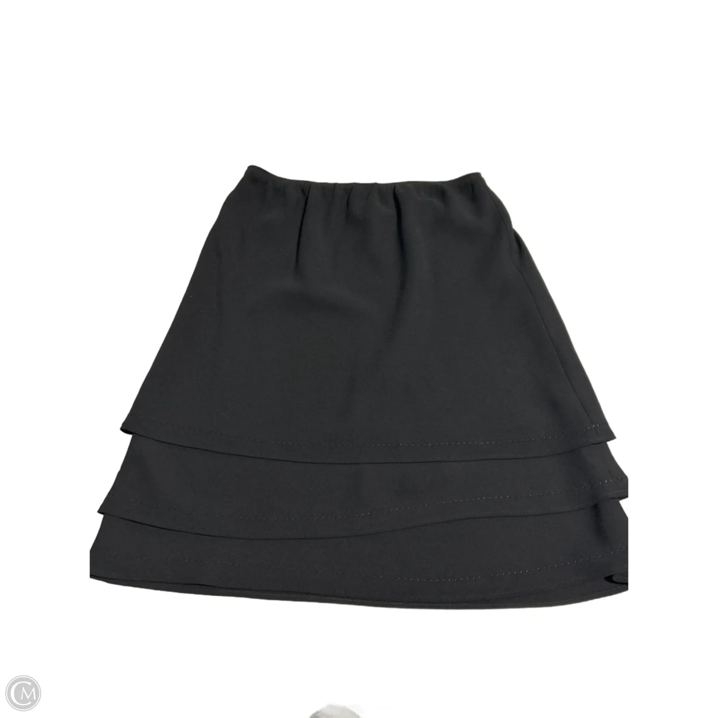 Skirt Midi By Scott Taylor In Black, Size: 8p
