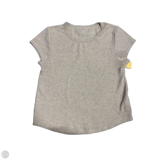 Top Short Sleeve By American Eagle In Beige, Size: Xl