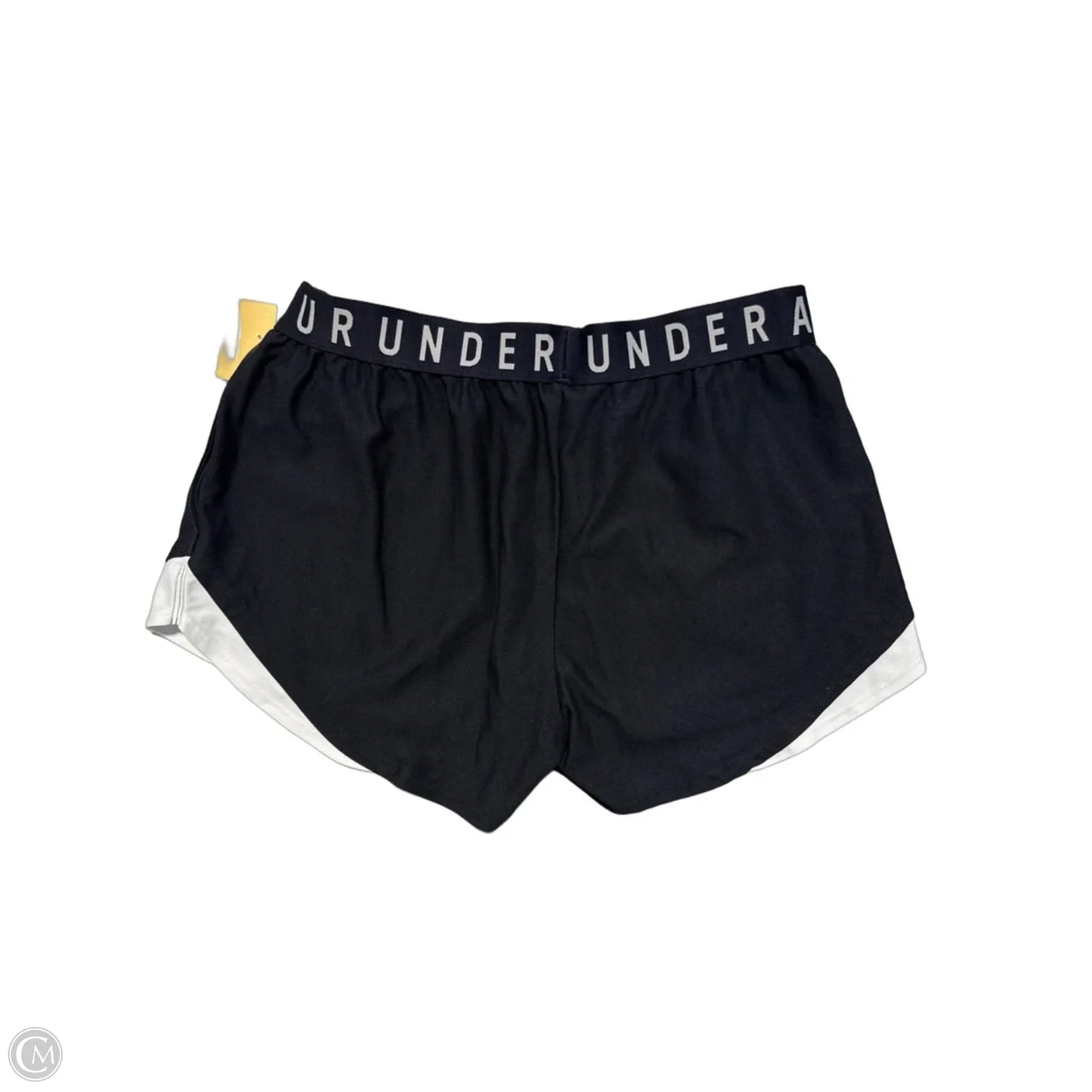 Athletic Shorts By Under Armour In Black & White, Size: M