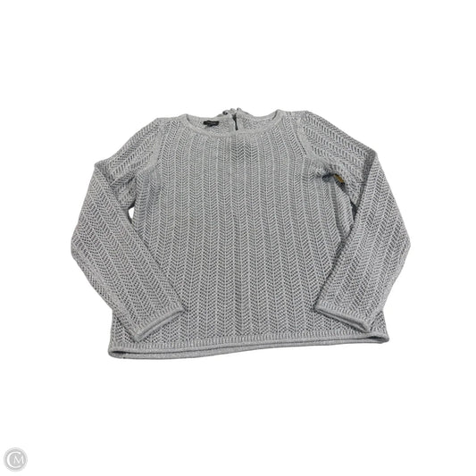 Sweater By Talbots In Silver, Size: S