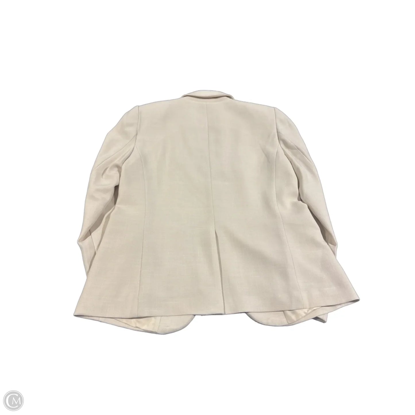Blazer By Ann Taylor In Cream, Size: M