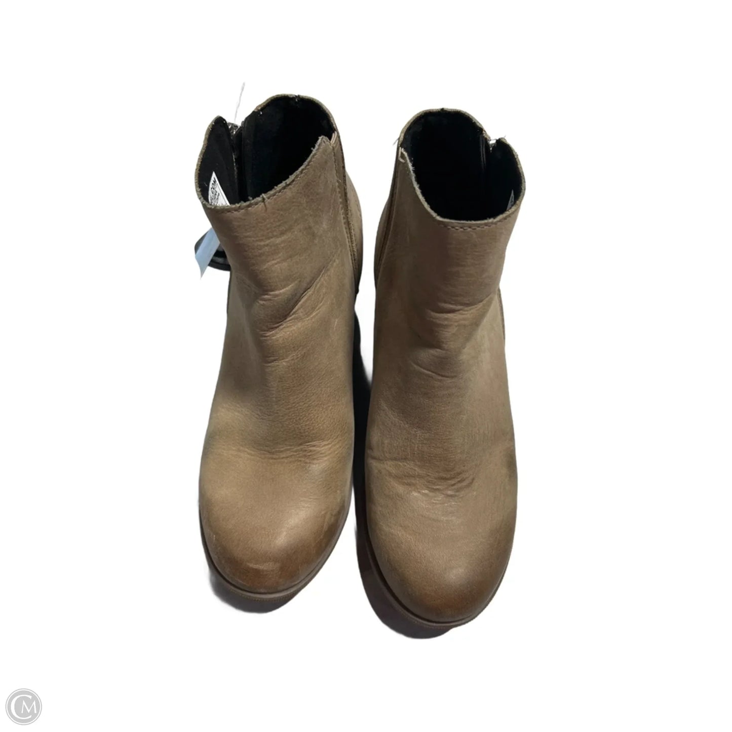 Boots Ankle Heels By Sorel In Brown, Size: 6.5