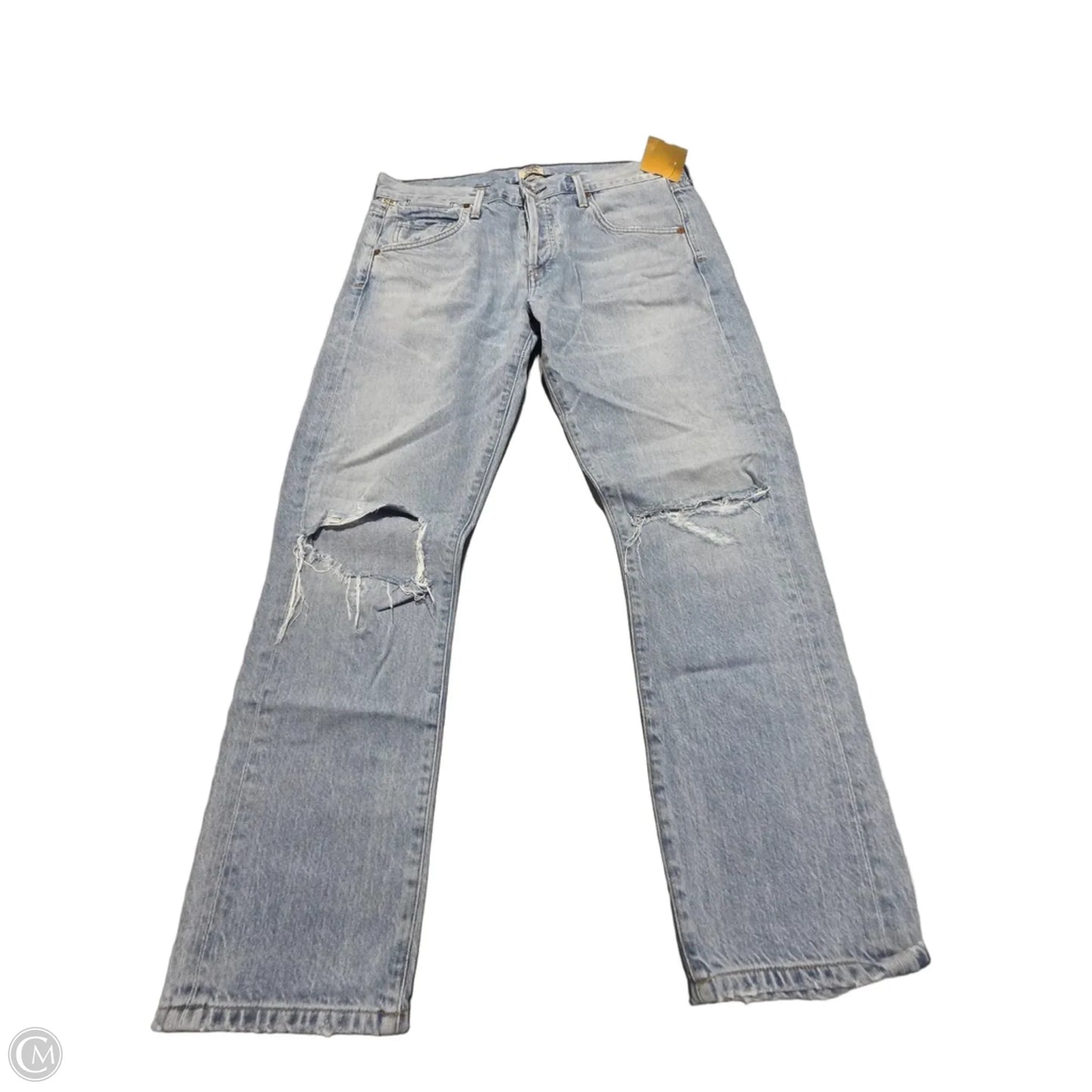Jeans Boyfriend By Citizens Of Humanity In Blue Denim, Size: 4