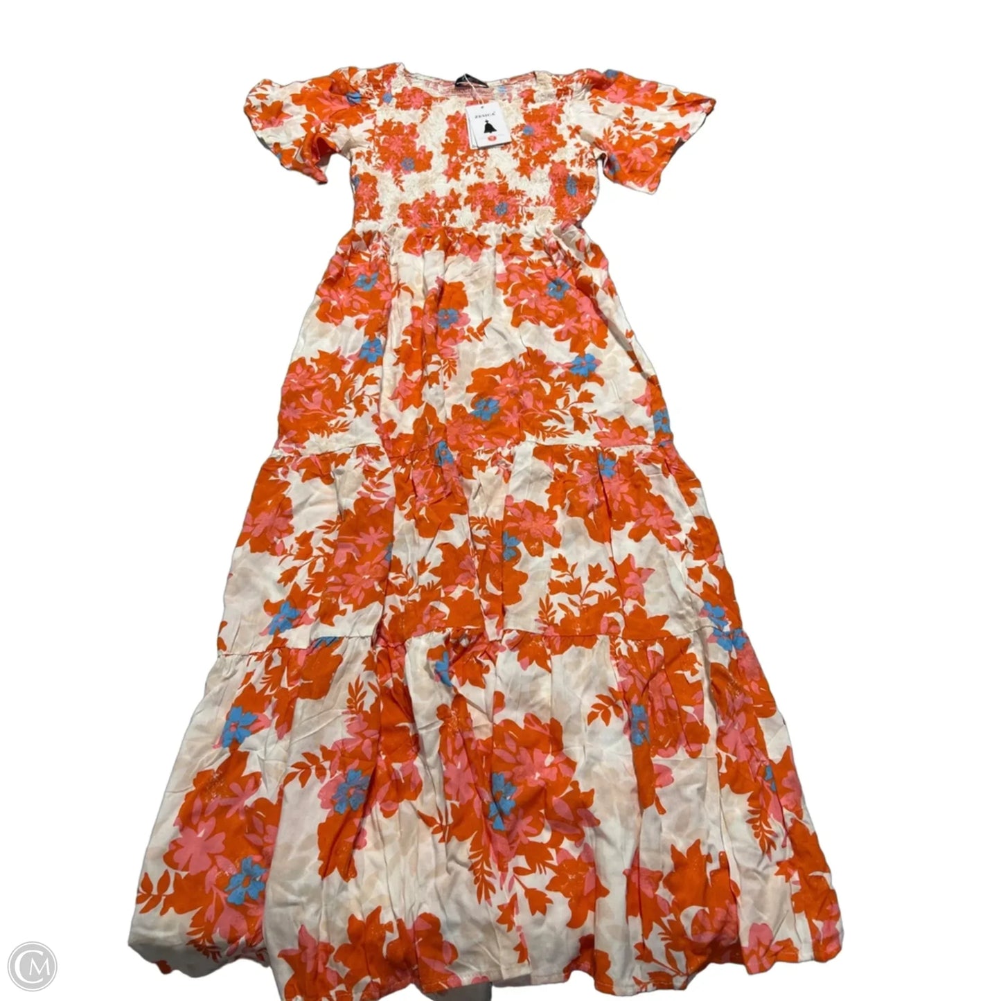 Dress Casual Maxi By Zesica In Floral Print, Size: M