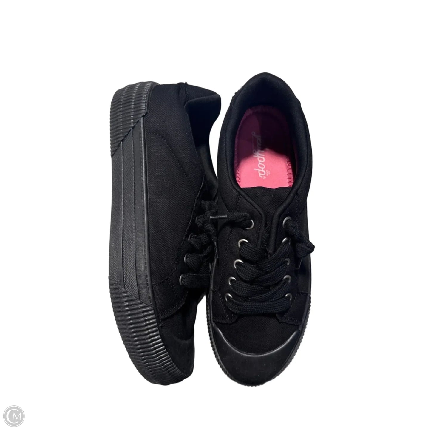 Shoes Sneakers By Jelly Pop In Black, Size: 9.5