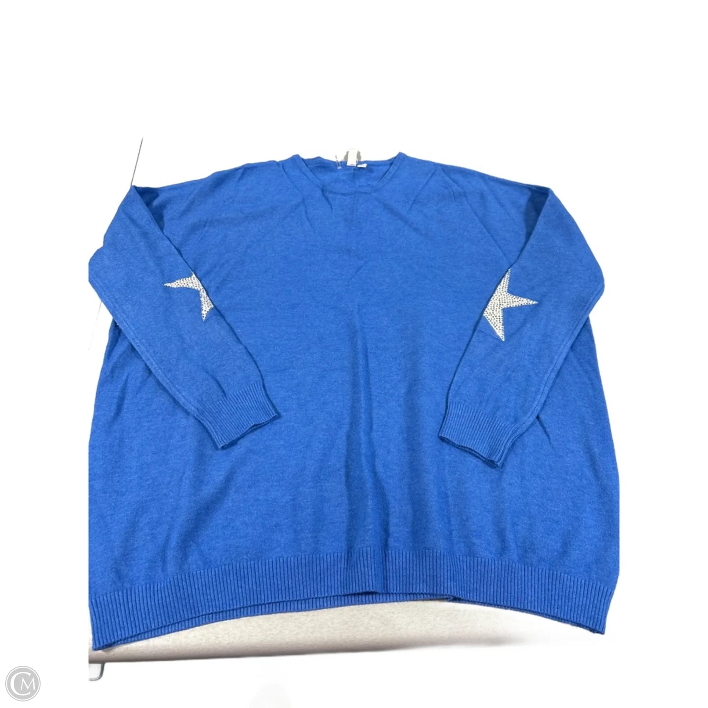 Sweater By Elan In Blue, Size: S