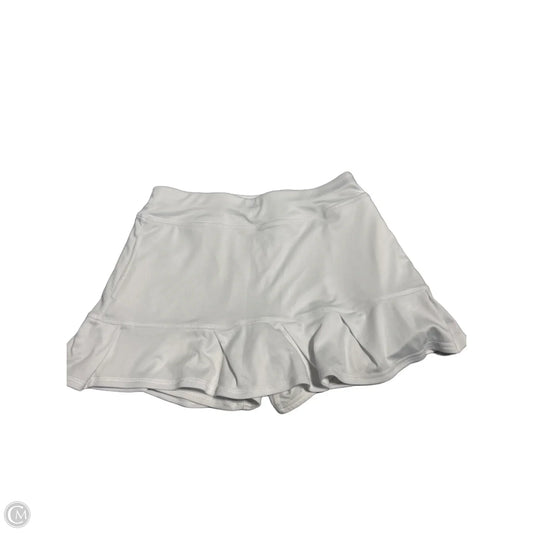 Athletic Skirt By Cmc In White, Size: M