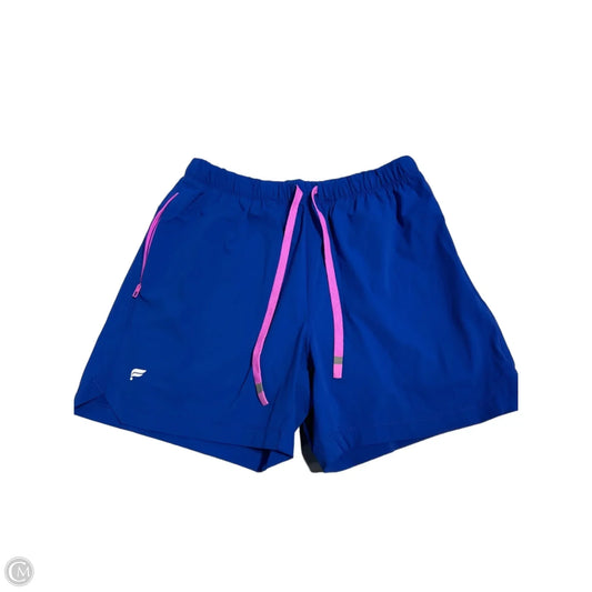 Athletic Shorts By Fabletics In Blue, Size: M