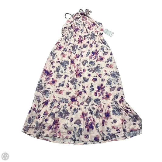 Dress Casual Midi By Collective Concepts In Floral Print, Size: M