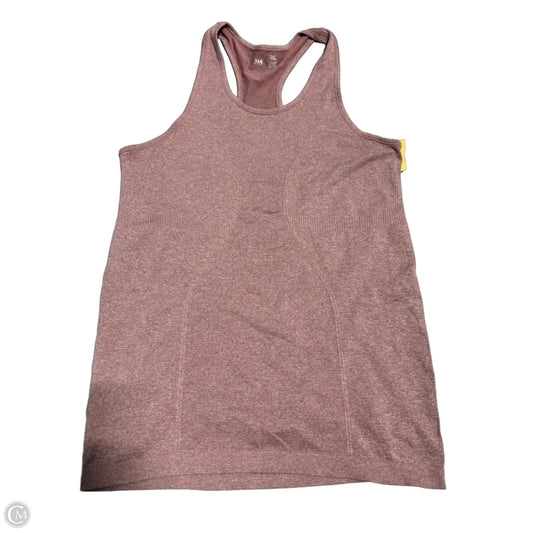 Athletic Tank Top By Zyia In Maroon, Size: L