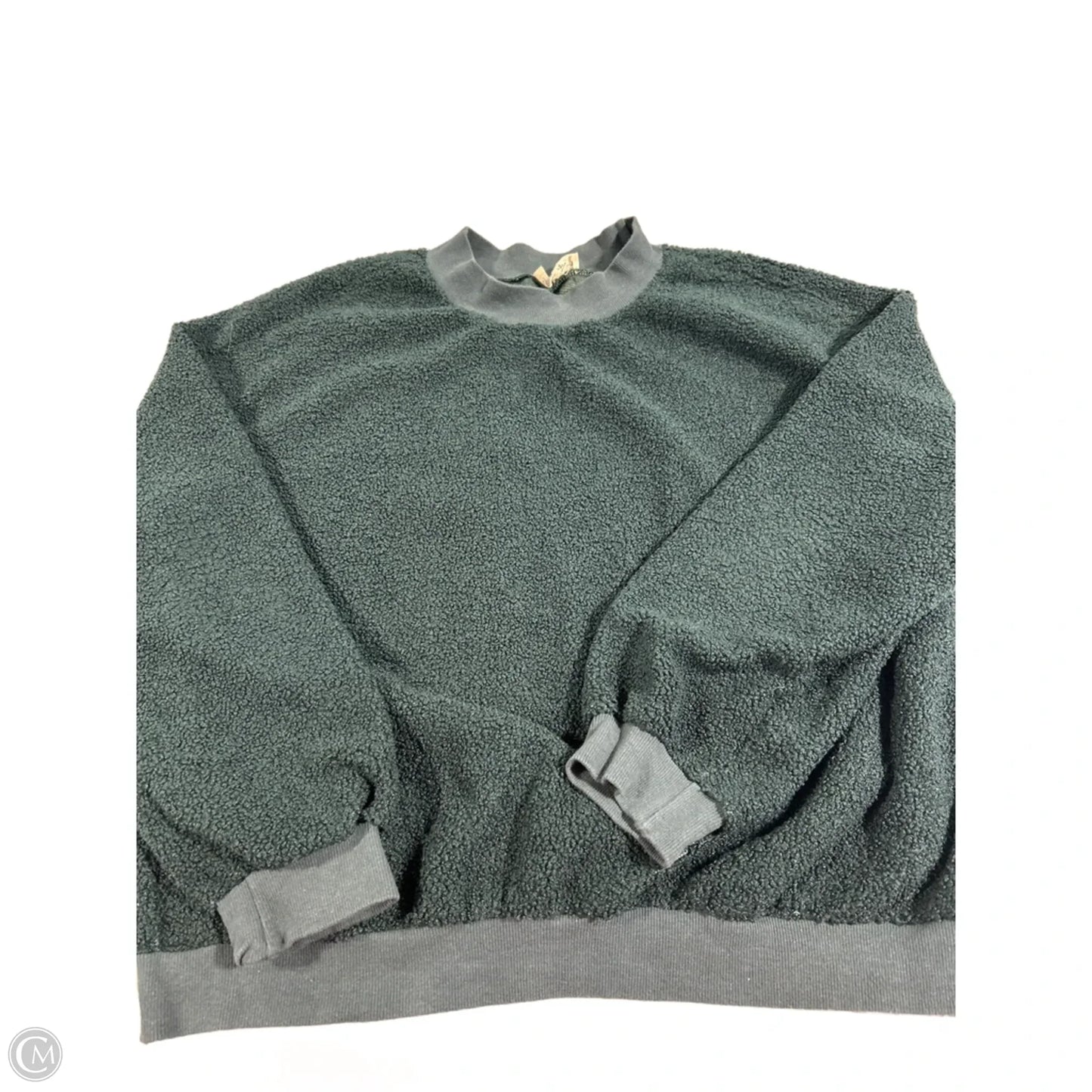 Sweatshirt Crewneck By Listicle In Green, Size: L