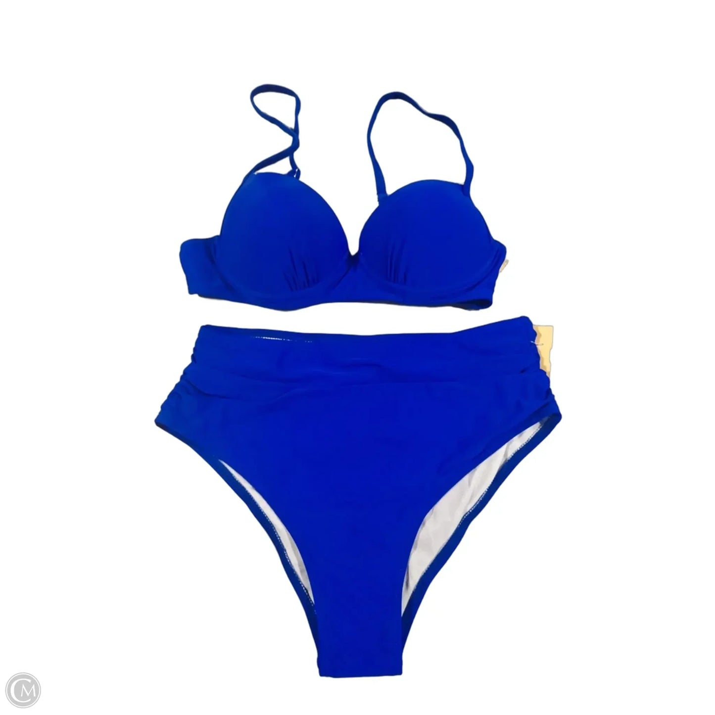 Swimsuit 2pc By Shein In Blue, Size: S