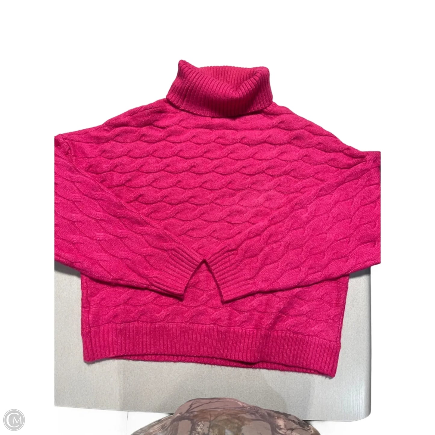 Sweater By Miracle In Pink, Size: S