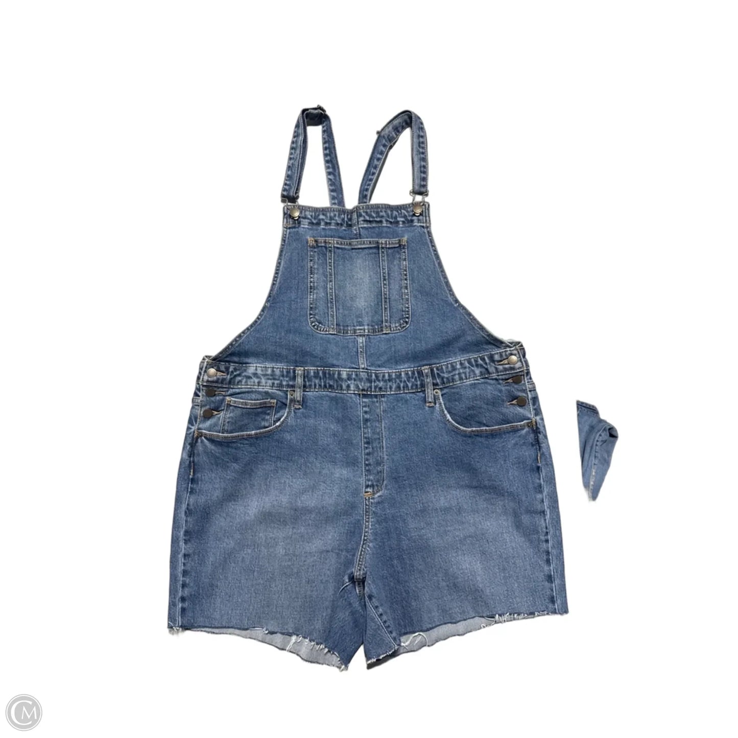 Shortalls By Universal Thread In Blue, Size: 18