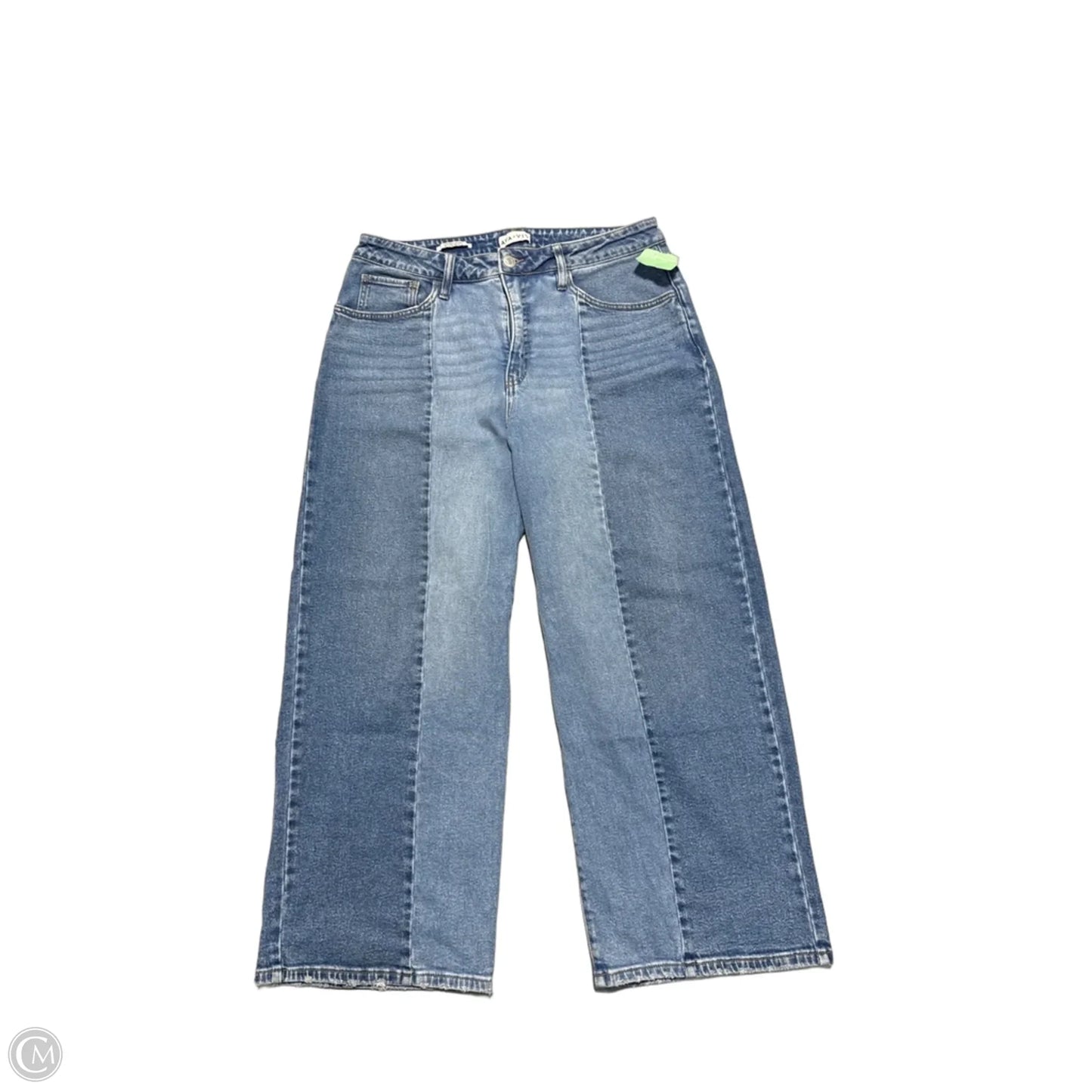 Jeans Straight By Ava & Viv In Blue, Size: 16