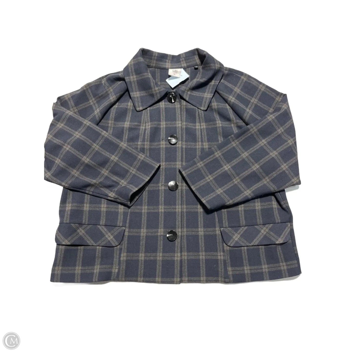 Jacket Other By Cabi In Plaid Pattern, Size: Xl