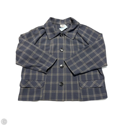 Jacket Other By Cabi In Plaid Pattern, Size: Xl